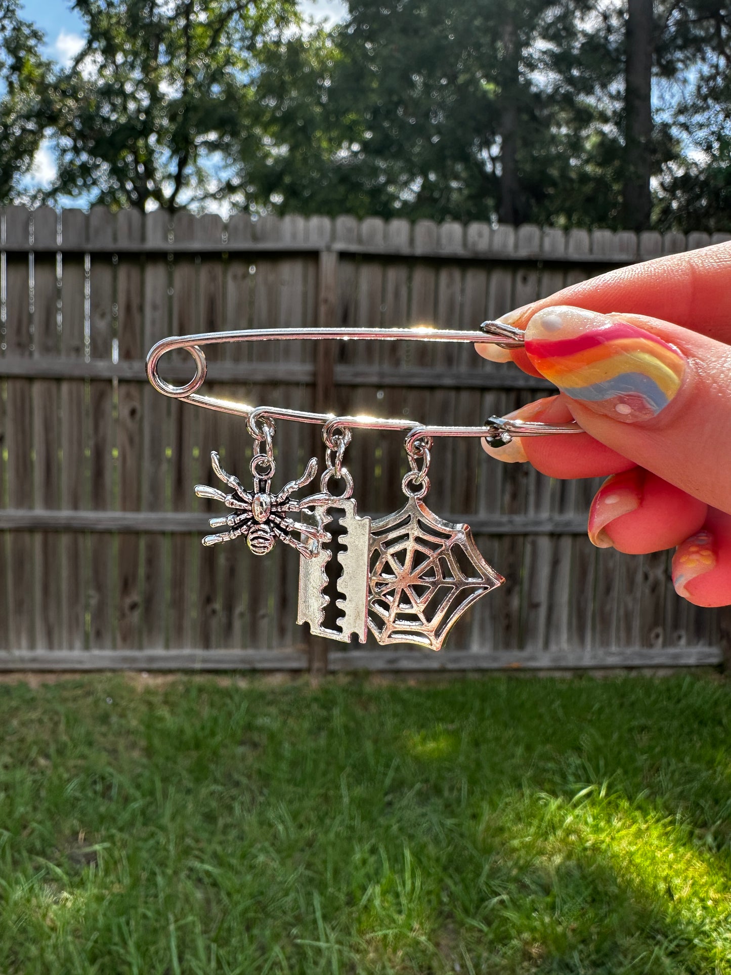 Hat Pins with Charms - Texas Transfers and Designs