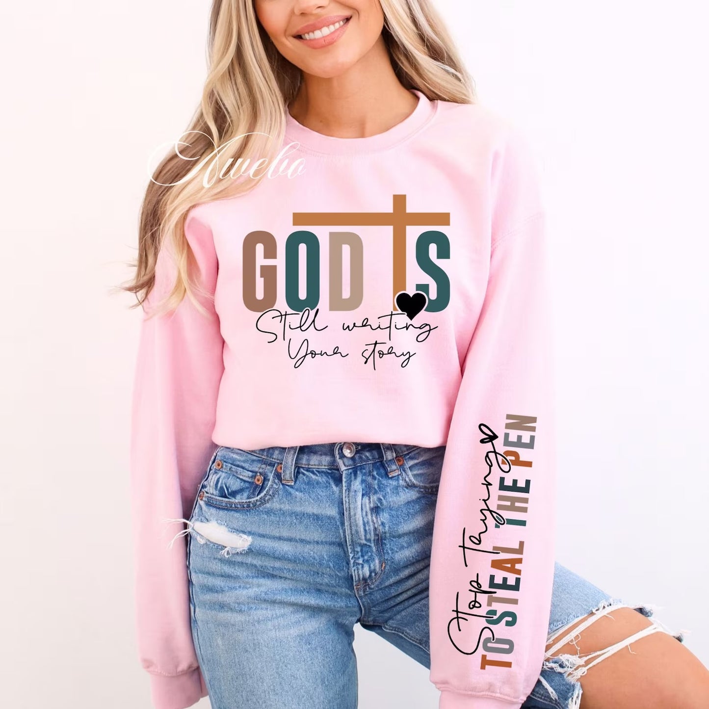 God is Still Writing Your Story DTF - Texas Transfers and Designs