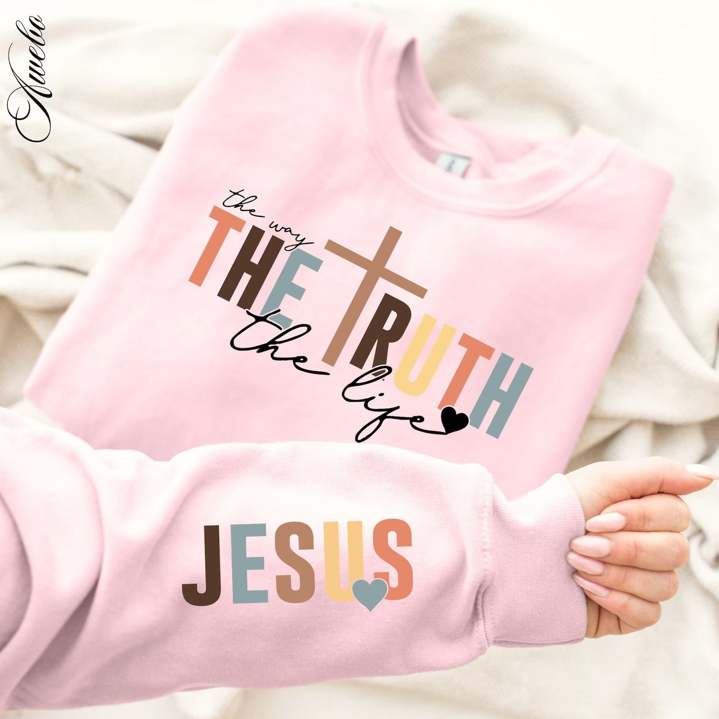 The Way The Truth The Life DTF - Texas Transfers and Designs