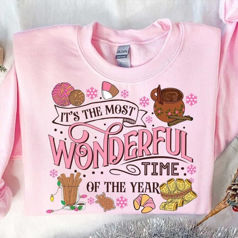 Most Wonderful Time of the Year Pan Dulce DTF - Texas Transfers and Designs