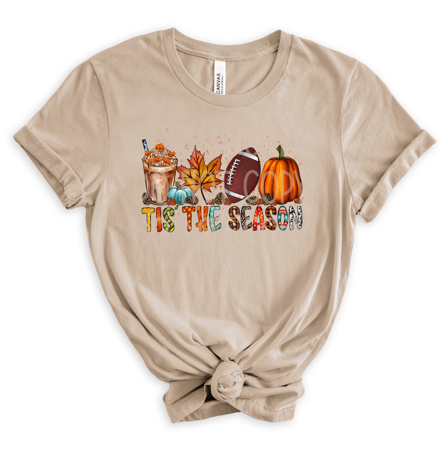 Tis the Season (splatter) DTF - Texas Transfers and Designs