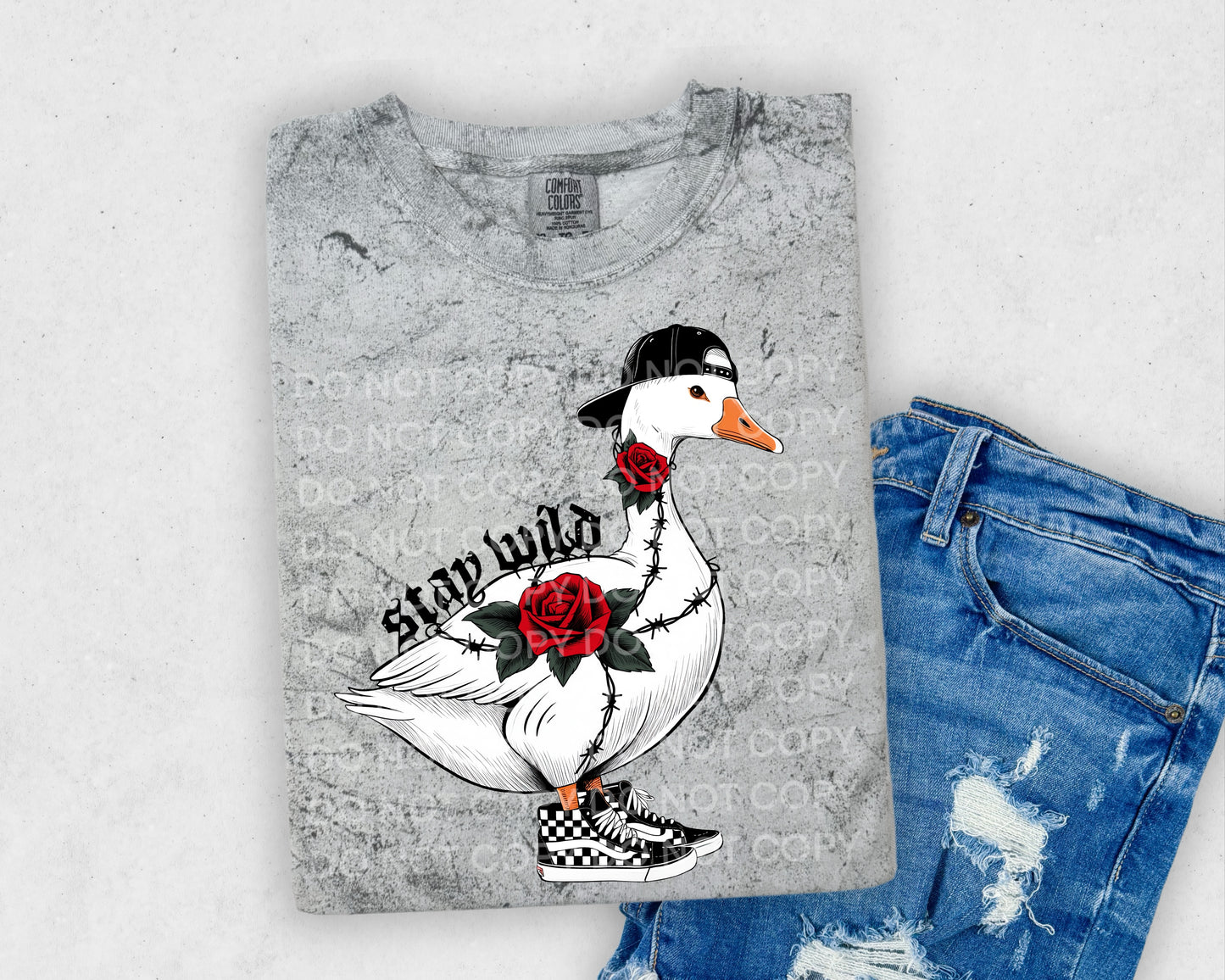 Stay Wild Goose DTF - Texas Transfers and Designs