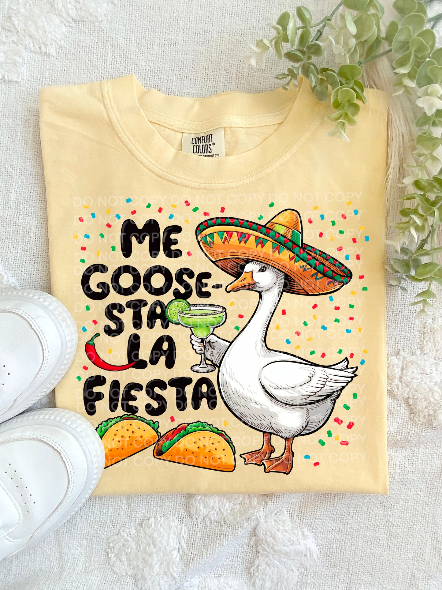 Me Goose-Sta-La Fiesta DTF - Texas Transfers and Designs