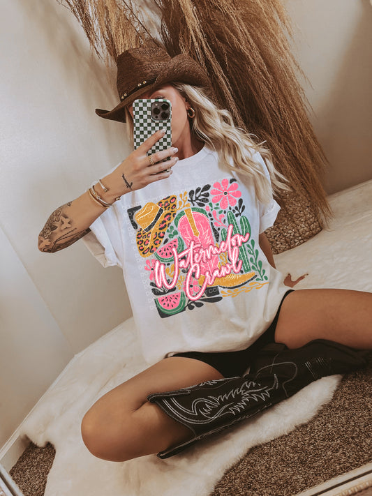 Neon Watermelon Crawl DTF - Texas Transfers and Designs