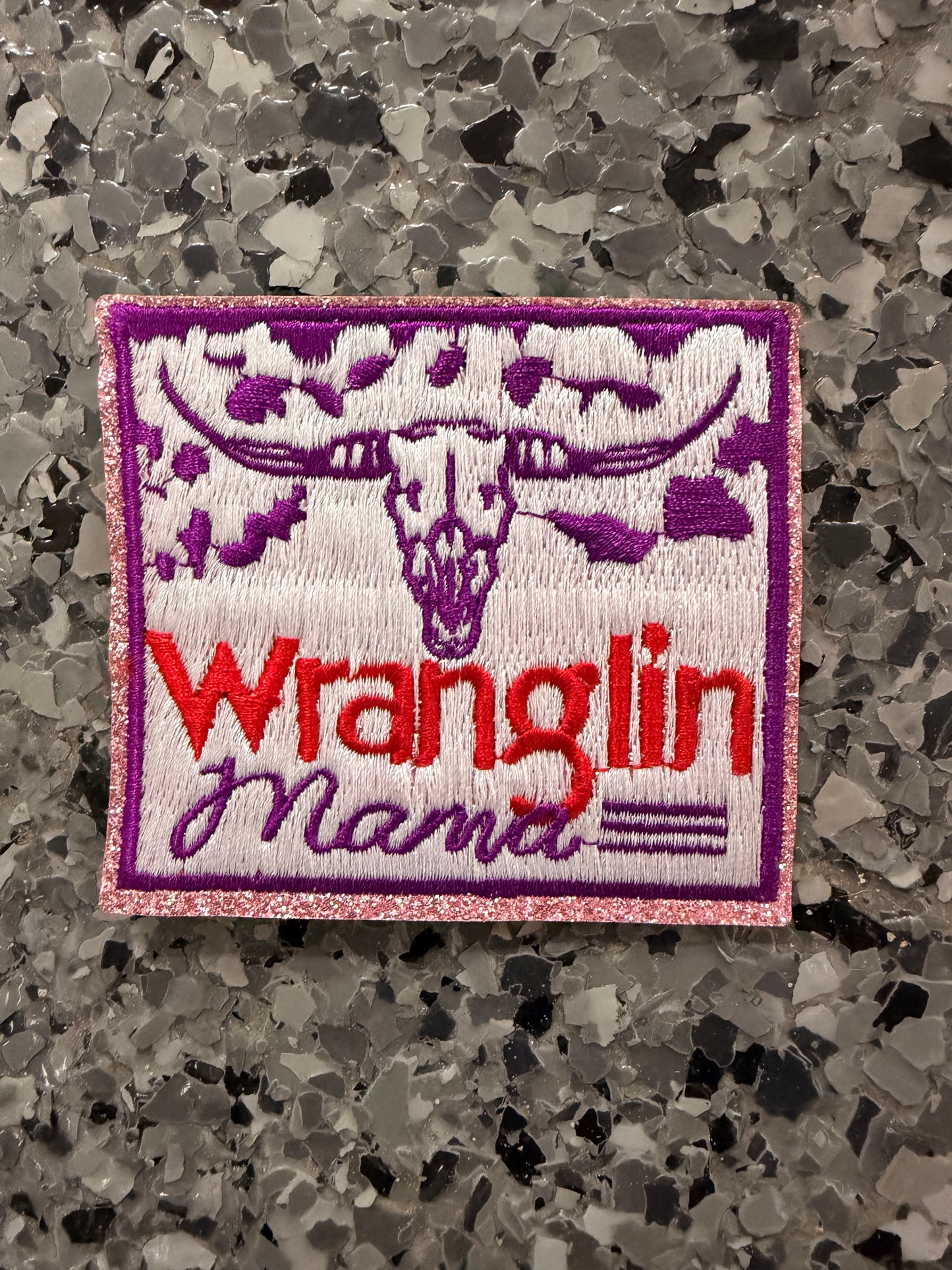 "Wranglin’ Mama" Iron-On Patch