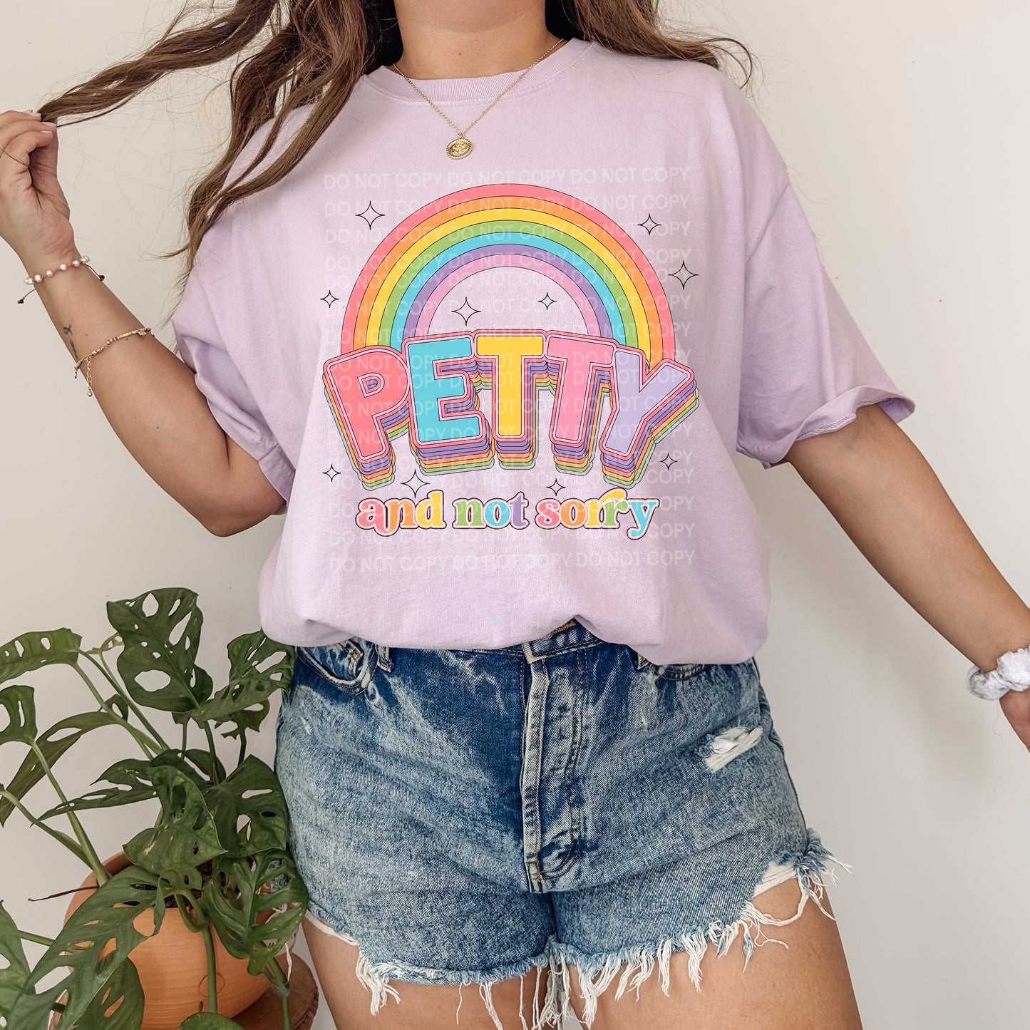 Petty And Not Sorry DTF - Texas Transfers and Designs