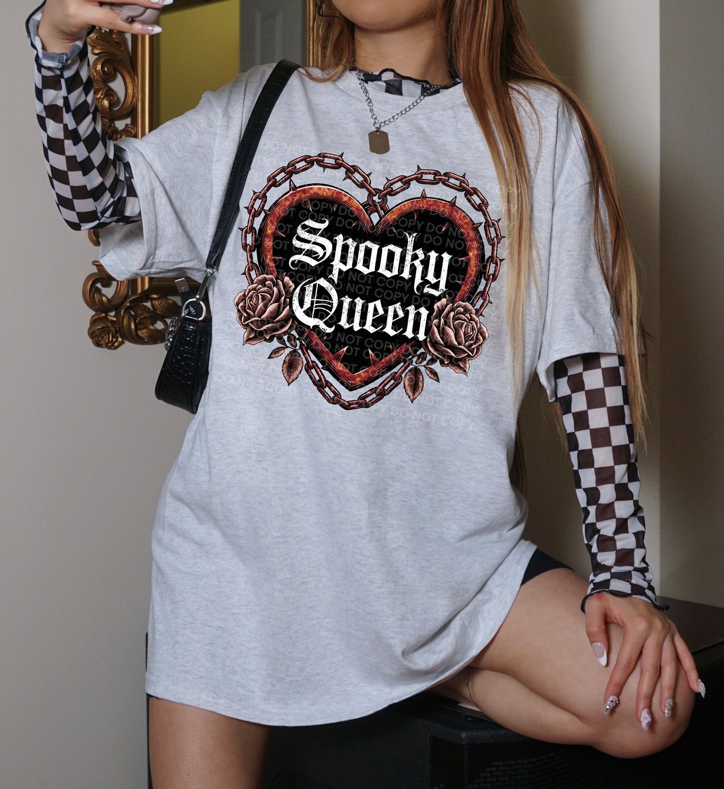 Spooky Queen DTF - Texas Transfers and Designs