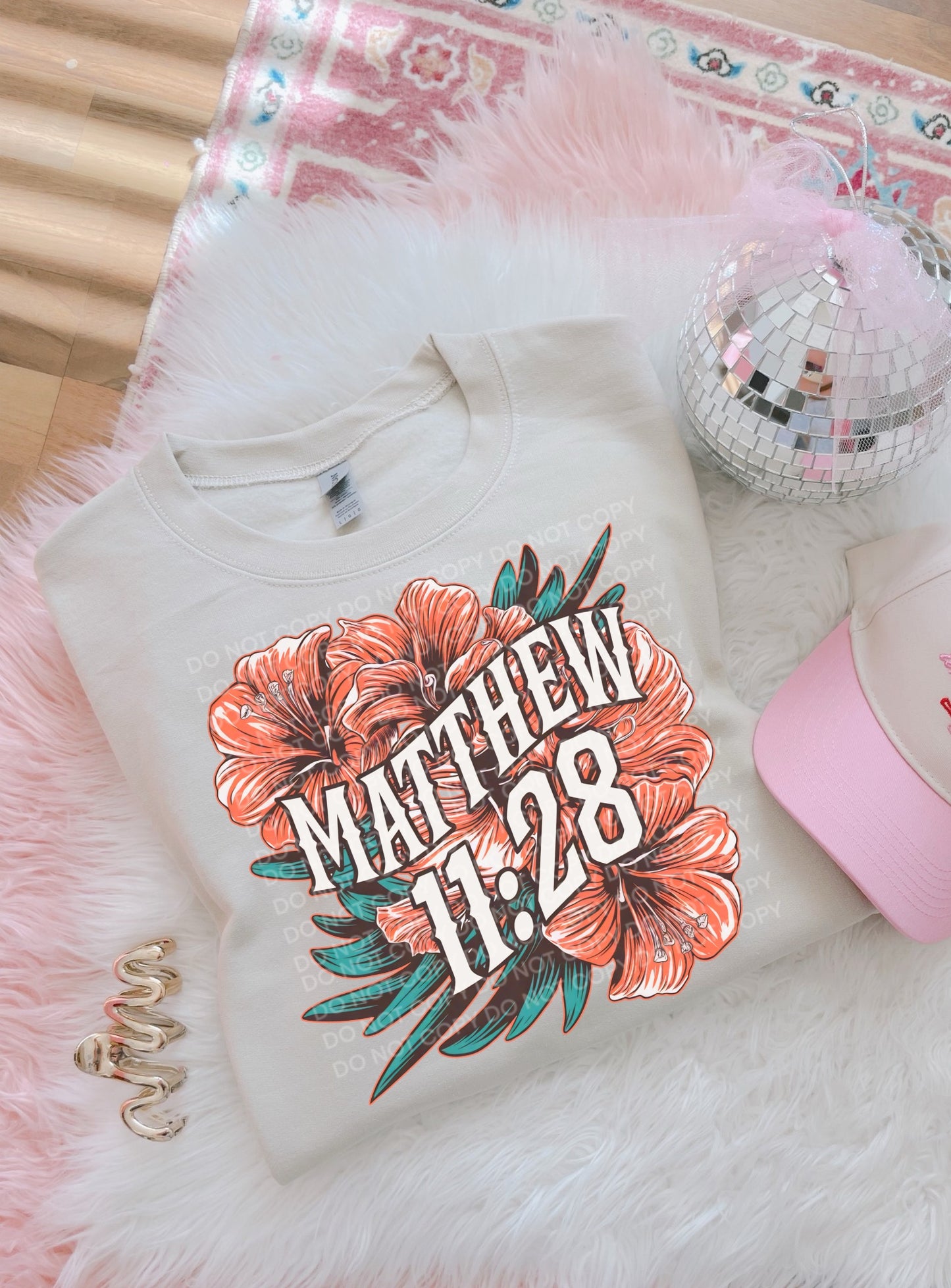 Matthew 11:28 DTF - Texas Transfers and Designs