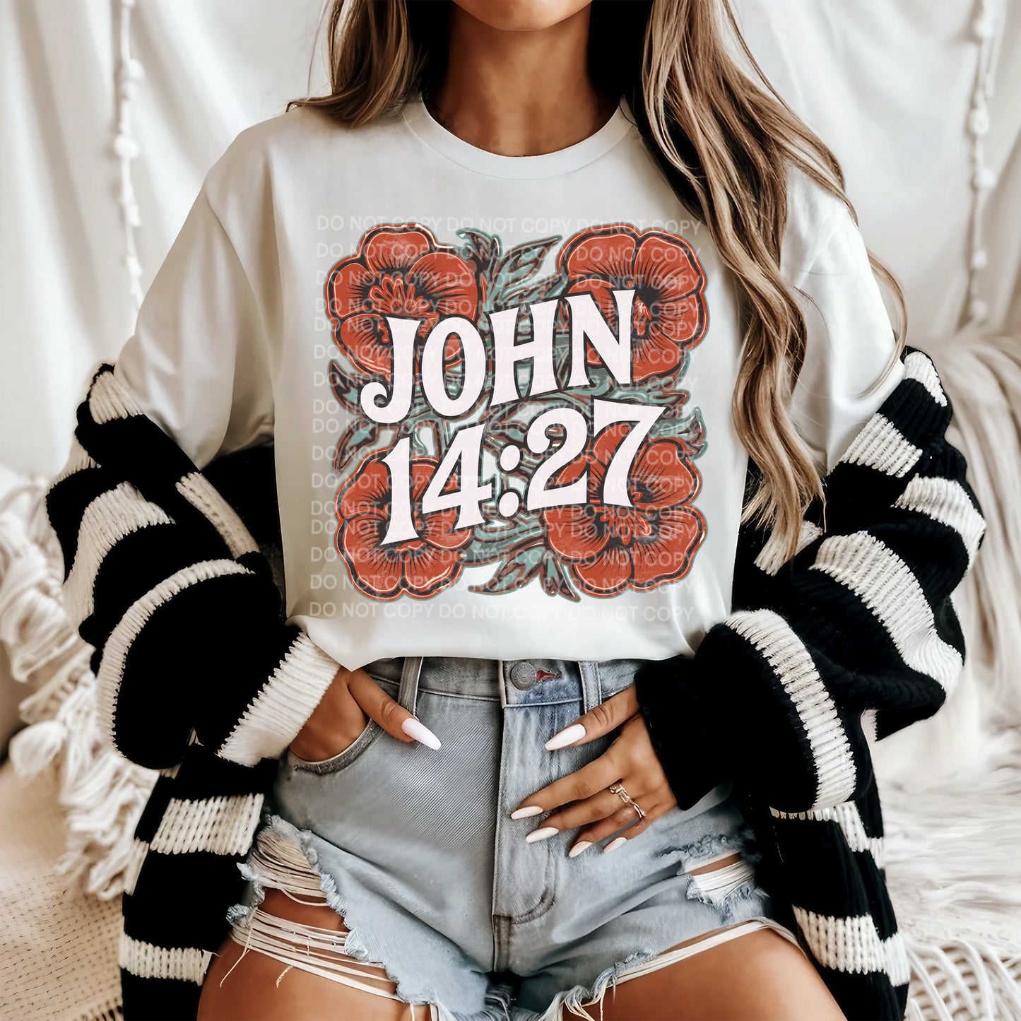 John 14:27 DTF - Texas Transfers and Designs