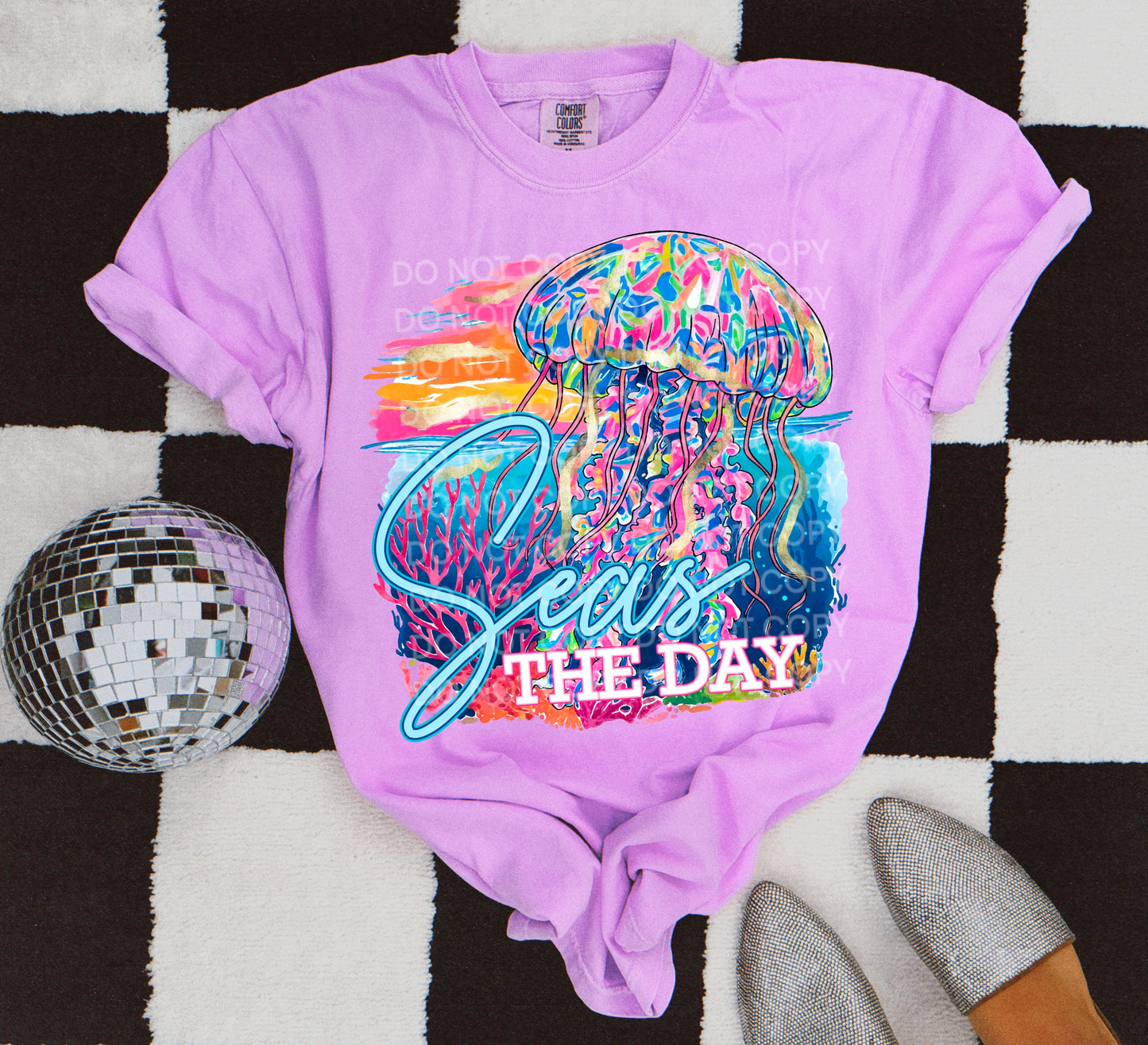 Seas The Day DTF - Texas Transfers and Designs