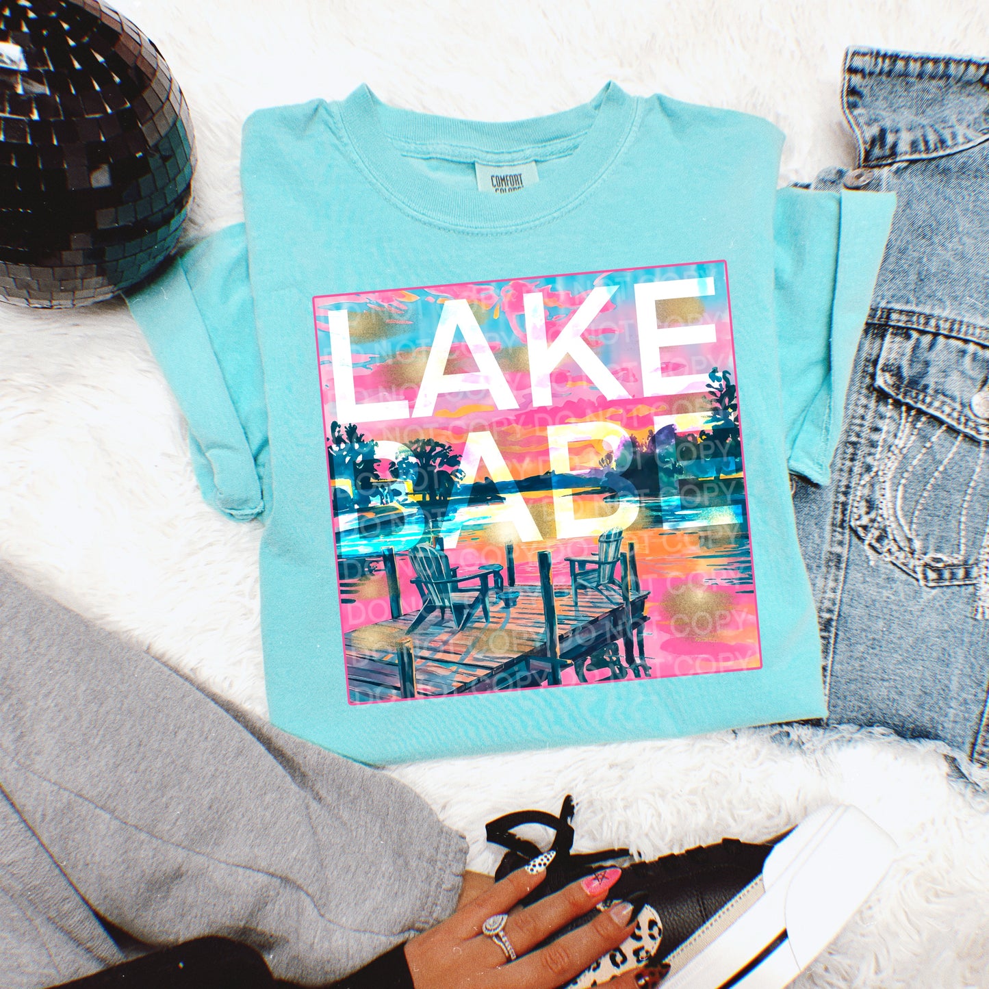 Lake Babe DTF - Texas Transfers and Designs