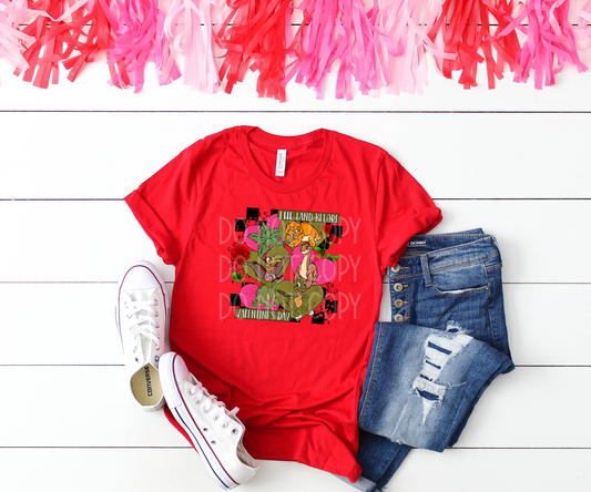 The Land Before Valentine’s Day DTF - Texas Transfers and Designs