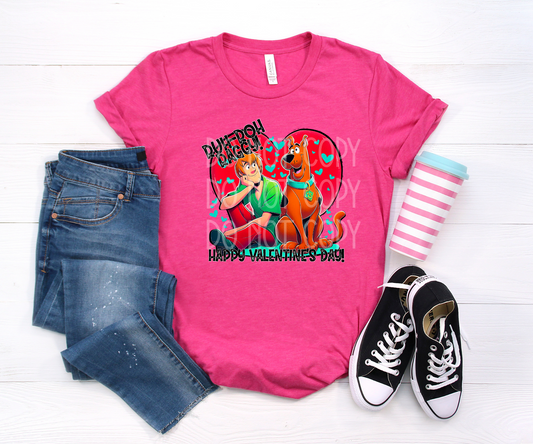 Ruh-Roh Raggy Valentine’s Day DTF - Texas Transfers and Designs
