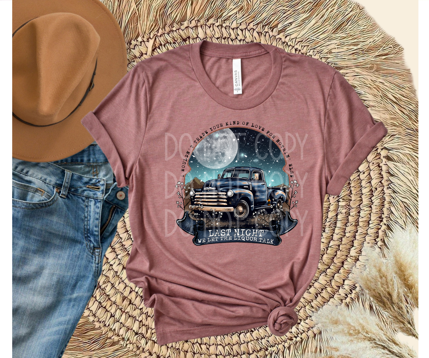 Last Night Truck DTF - Texas Transfers and Designs