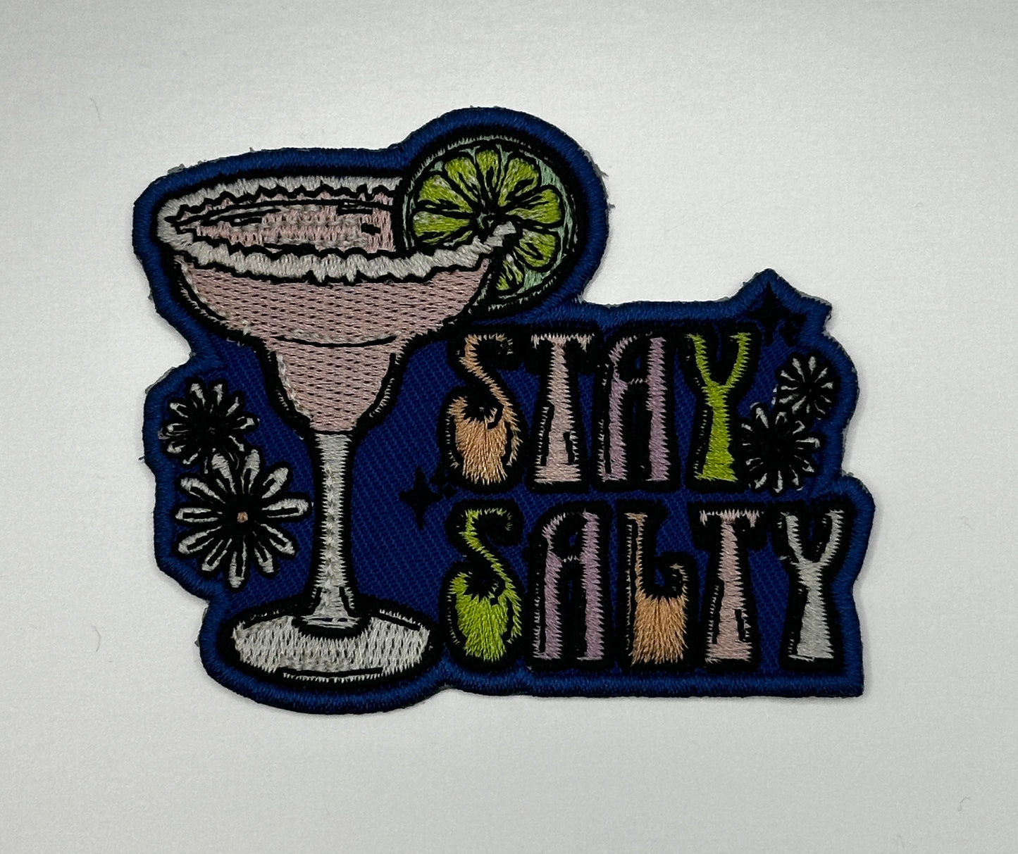 Stay Salty Iron-On Patch - Texas Transfers and Designs