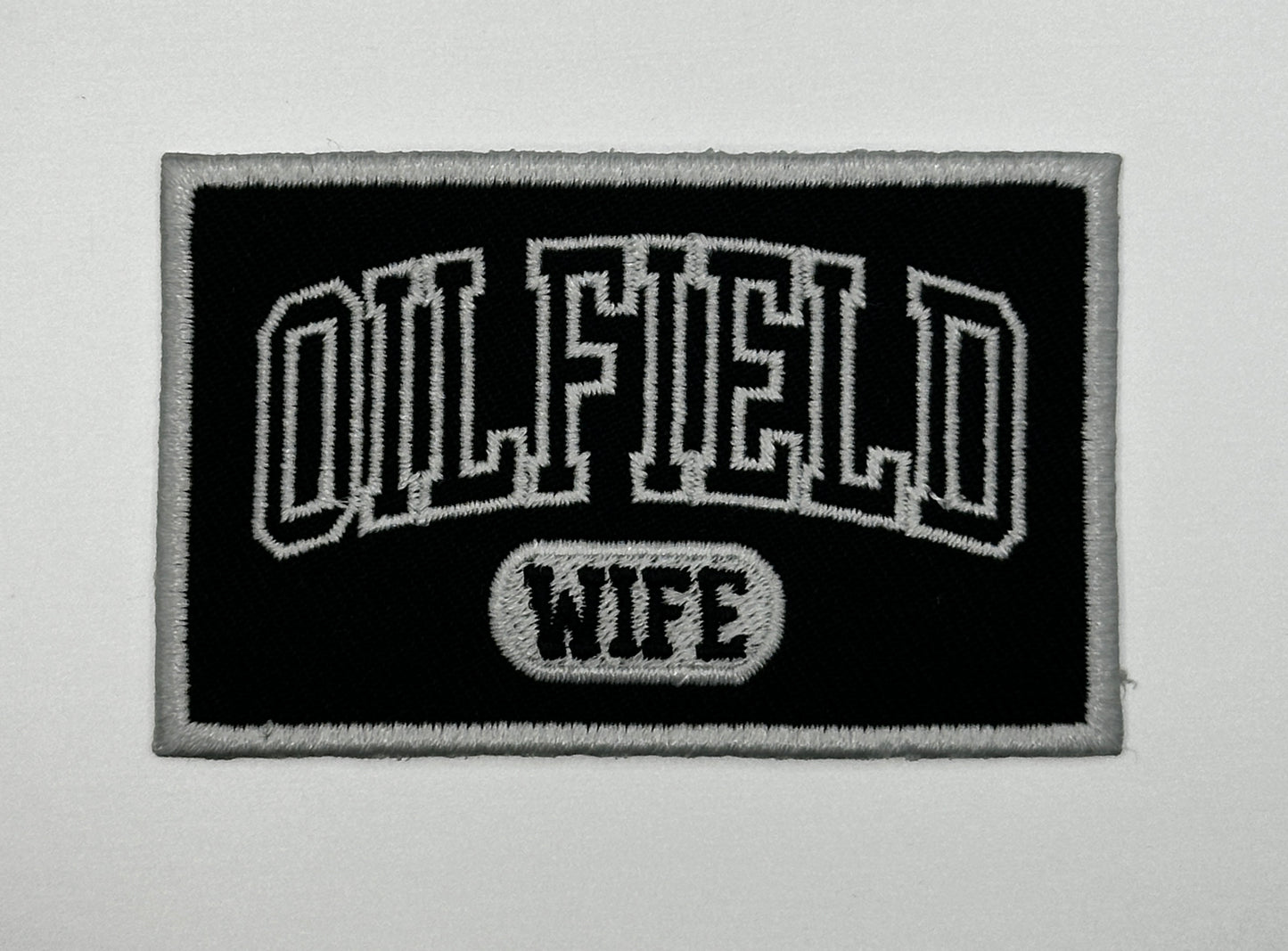 Oilfield Wife Iron-On Patch - Texas Transfers and Designs