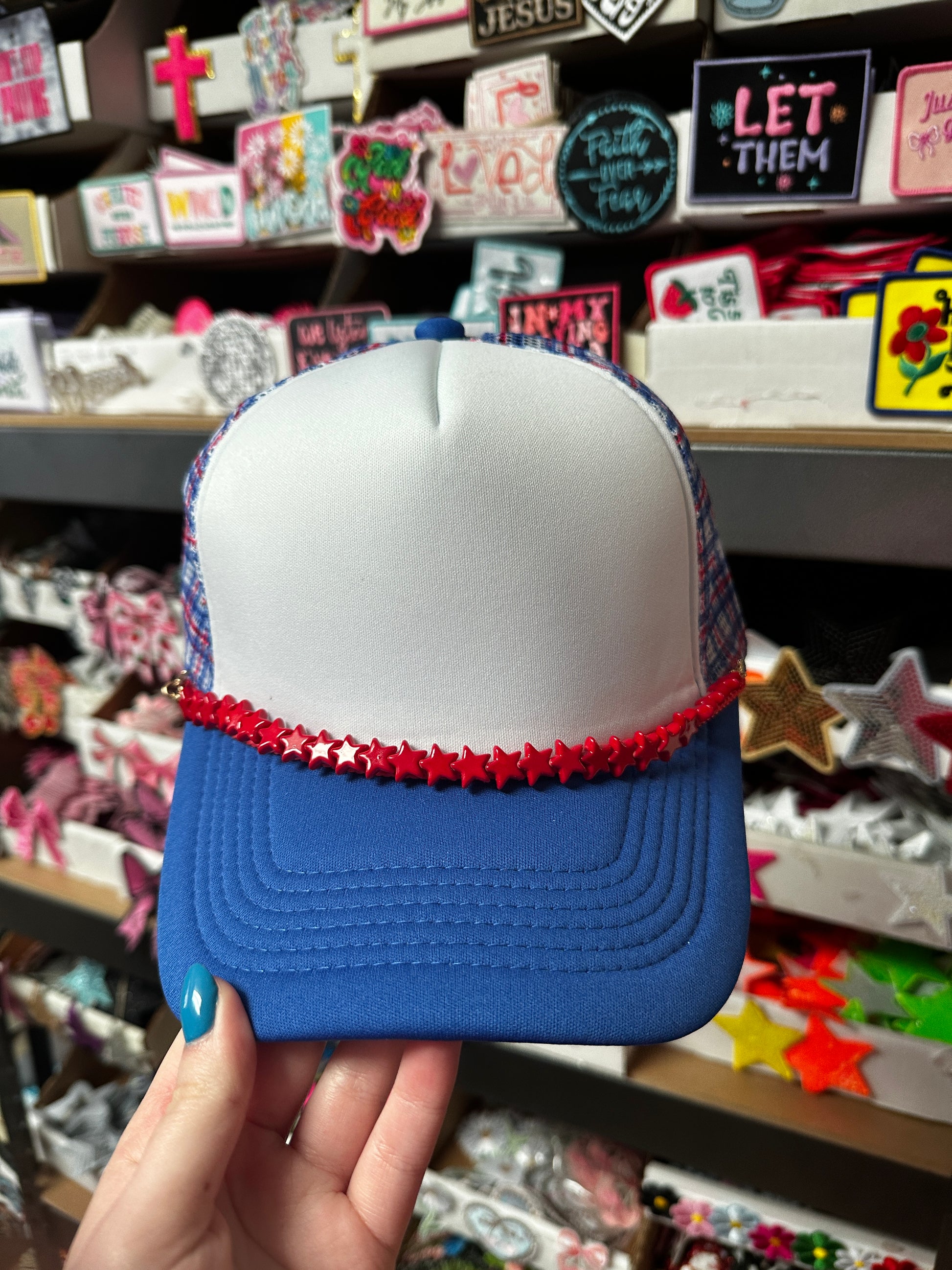 Colorful Hat Chains - Texas Transfers and Designs