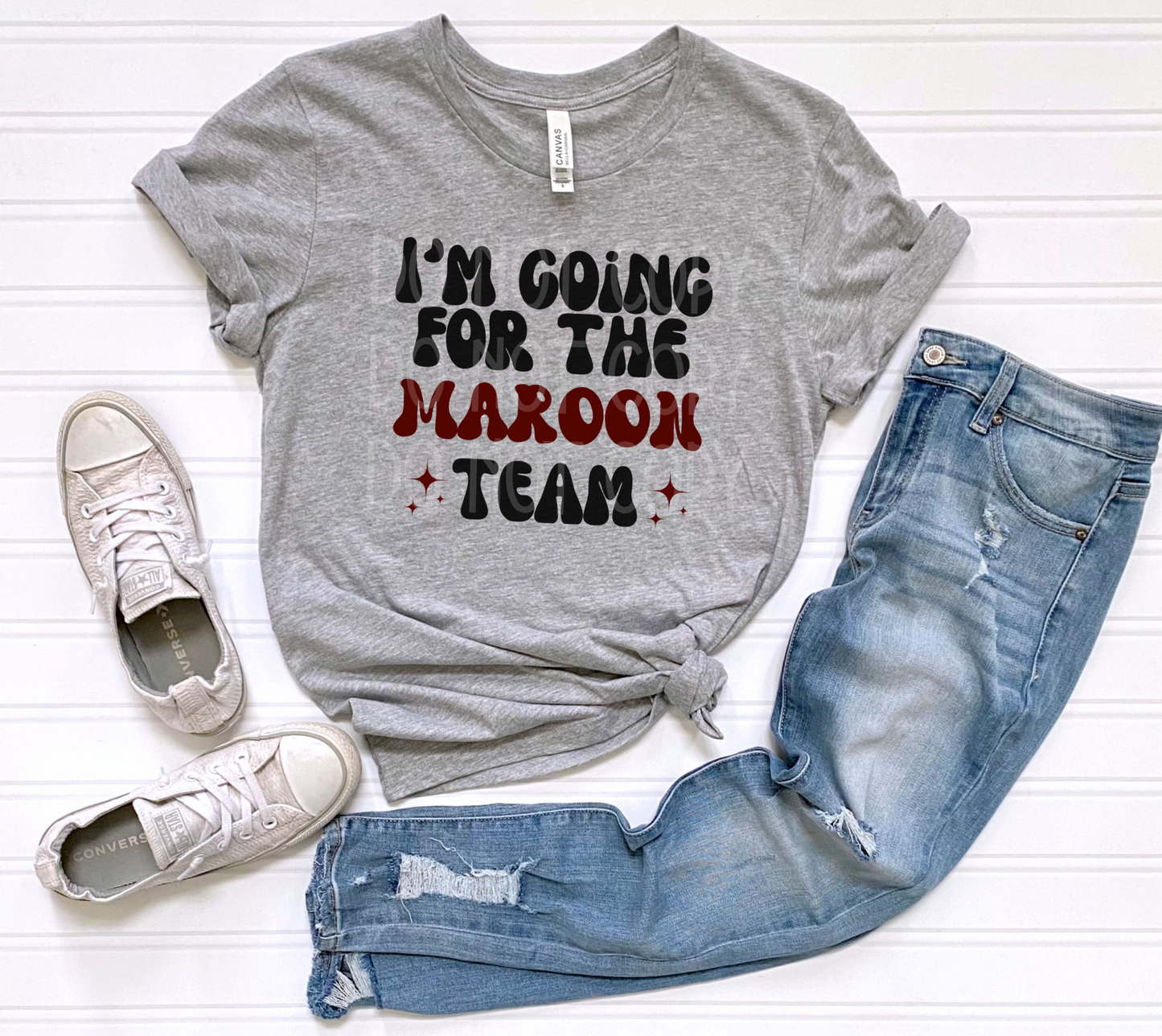 I'm Going for the Team *CUSTOMIZABLE* DTF - Texas Transfers and Designs