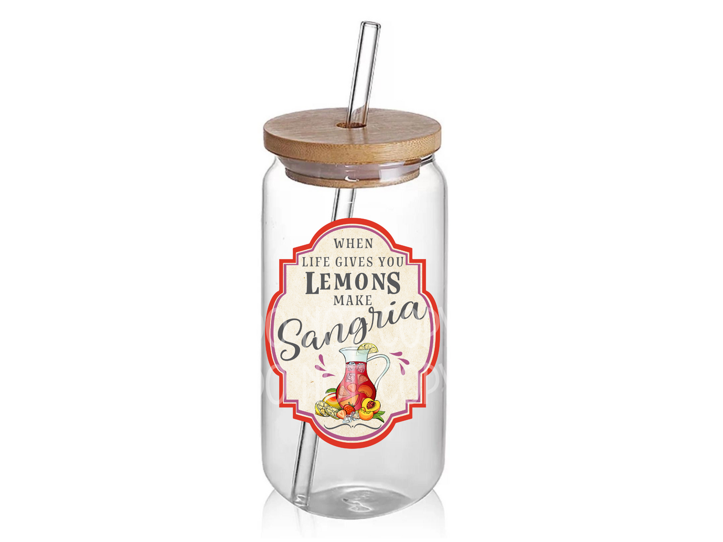 Sangria UV Sticker