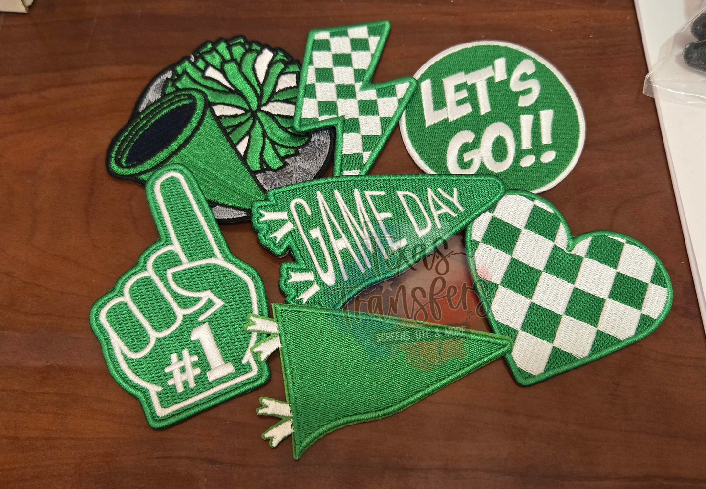 Team Color Bundle Iron-On Patches (Multiple Options) - Texas Transfers and Designs