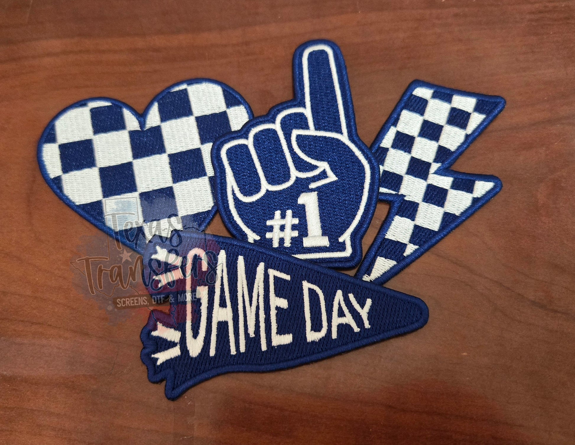 Team Color Bundle Iron-On Patches (Multiple Options) - Texas Transfers and Designs