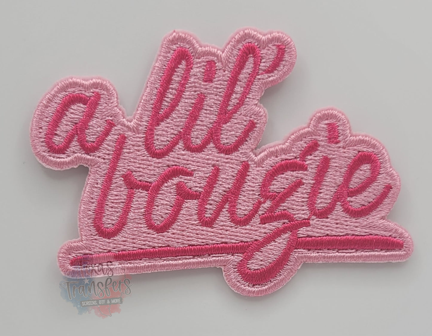 A Little Bougie Iron-On PATCH - Texas Transfers and Designs