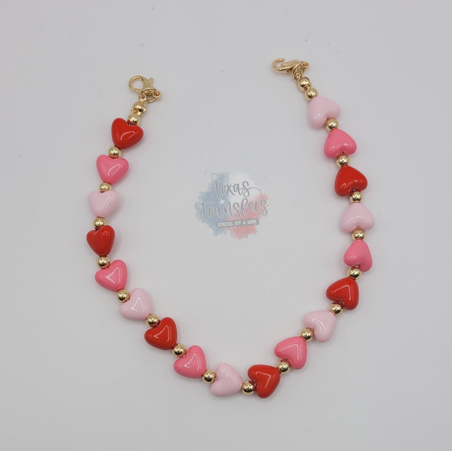 Heart Hat Chains - Texas Transfers and Designs