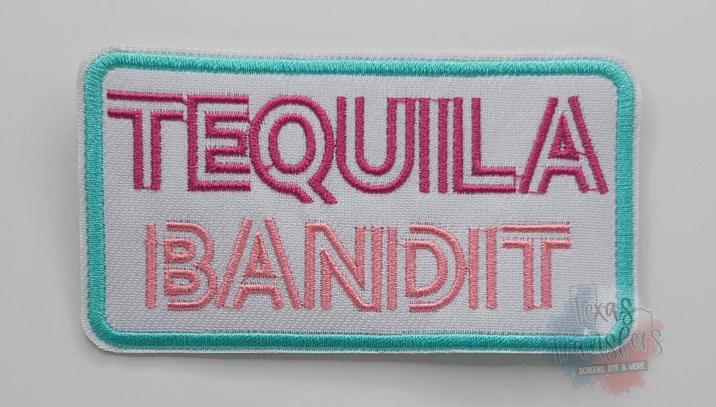 Tequila Bandit Iron-On PATCH - Texas Transfers and Designs