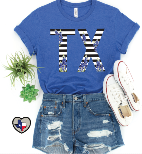 TX Bluebonnets DTF - Texas Transfers and Designs