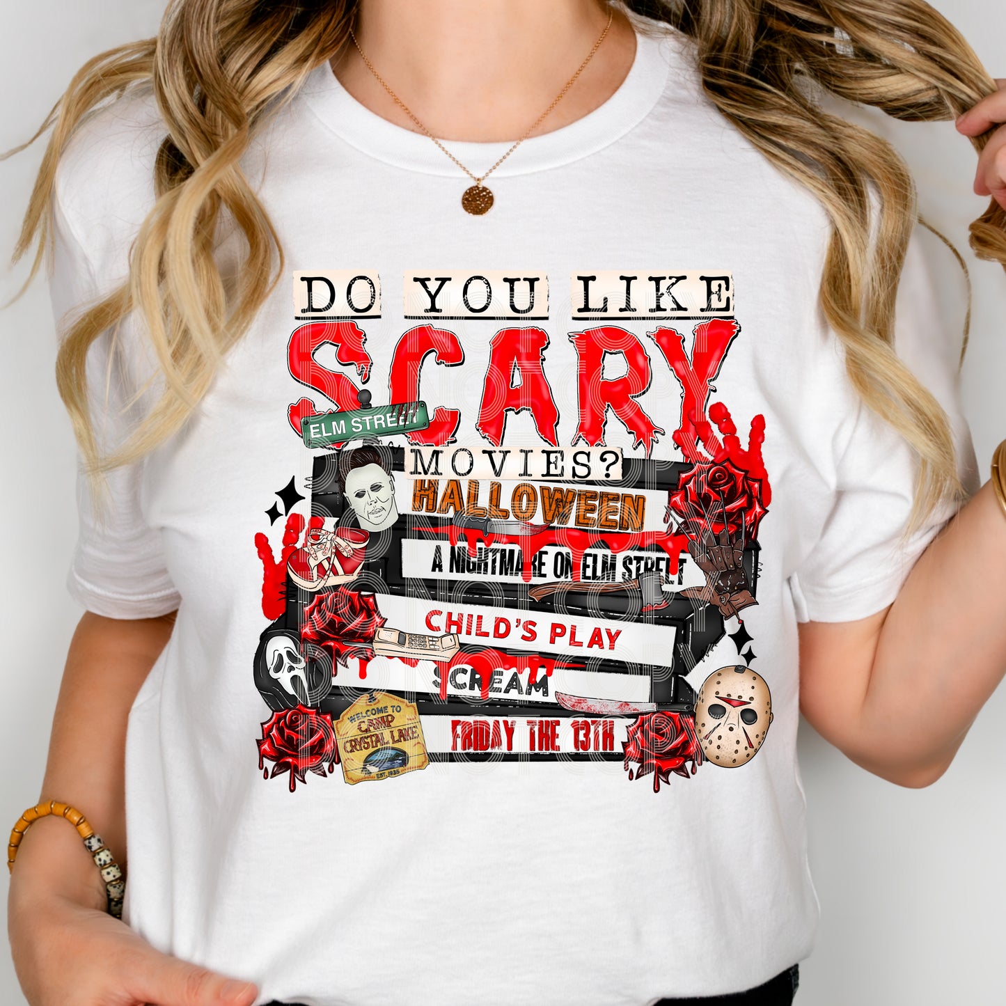 Do You Like Scary Movies VHS DTF - Texas Transfers and Designs