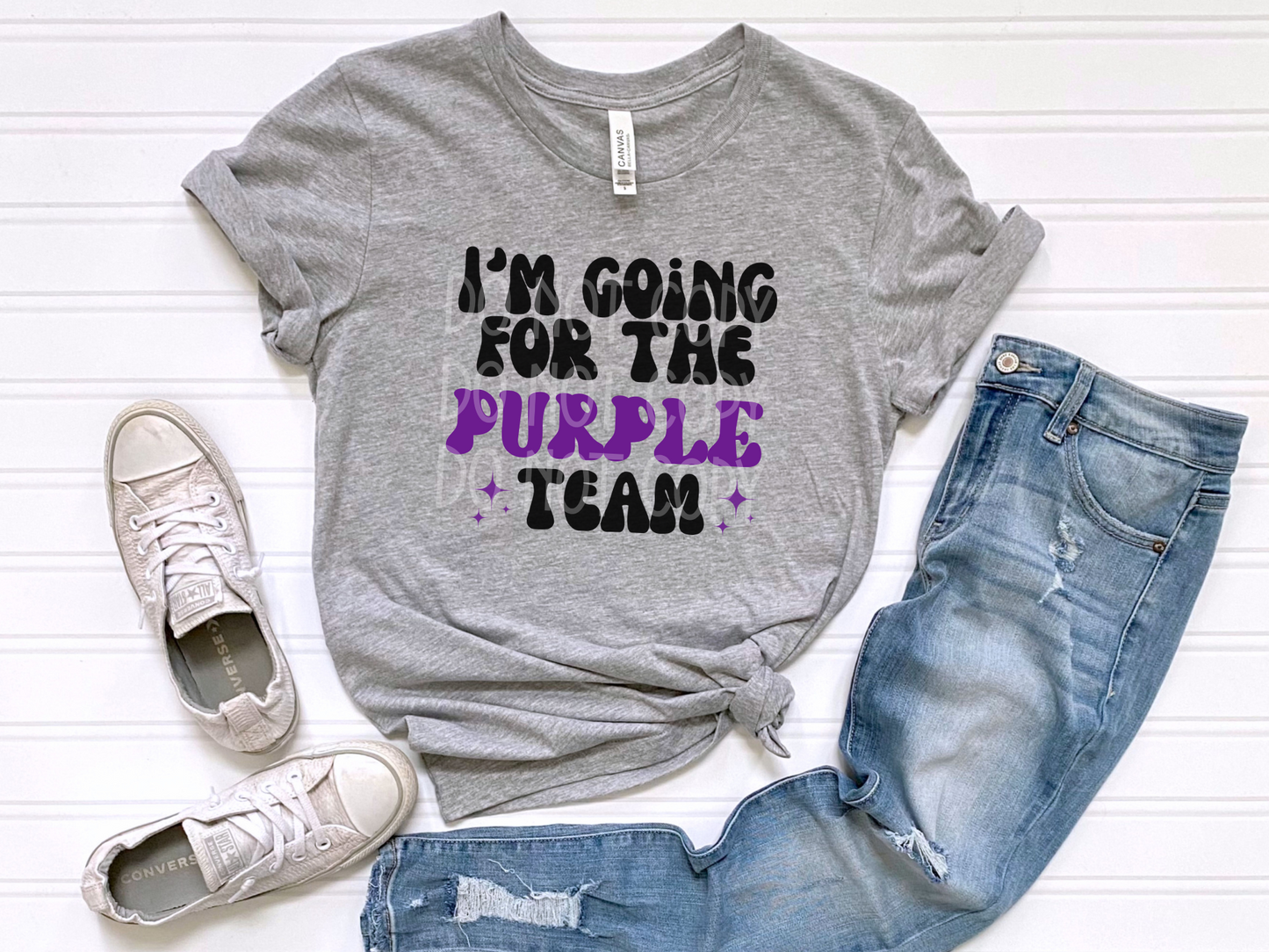 I'm Going for the Team *CUSTOMIZABLE* DTF - Texas Transfers and Designs