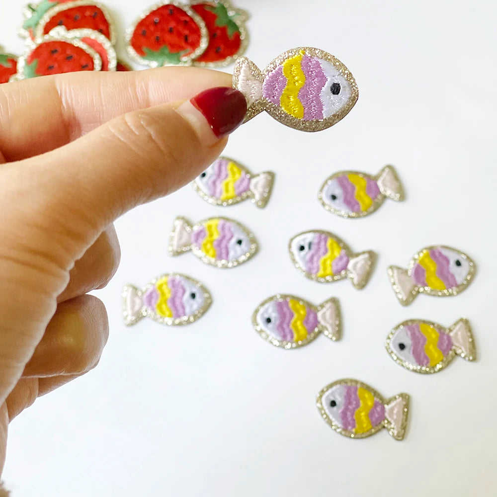 Small Fish Iron-On PATCH *DISCONTINUED* - Texas Transfers and Designs