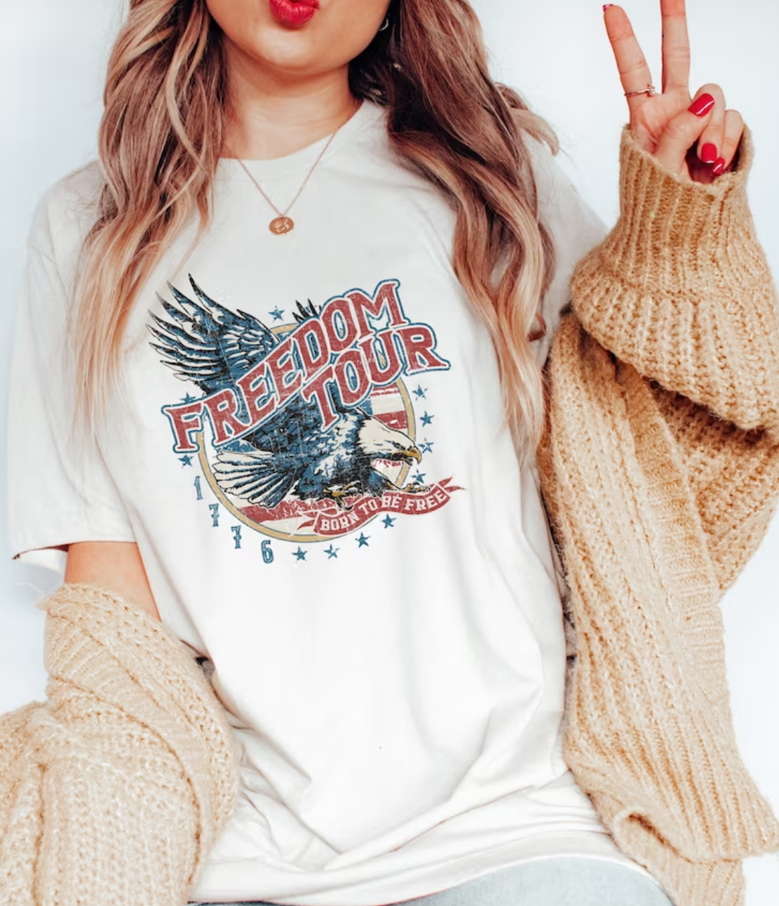 Freedom Tour (Eagle) DTF - Texas Transfers and Designs