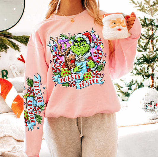 Toasty Inside Green DTF - Texas Transfers and Designs