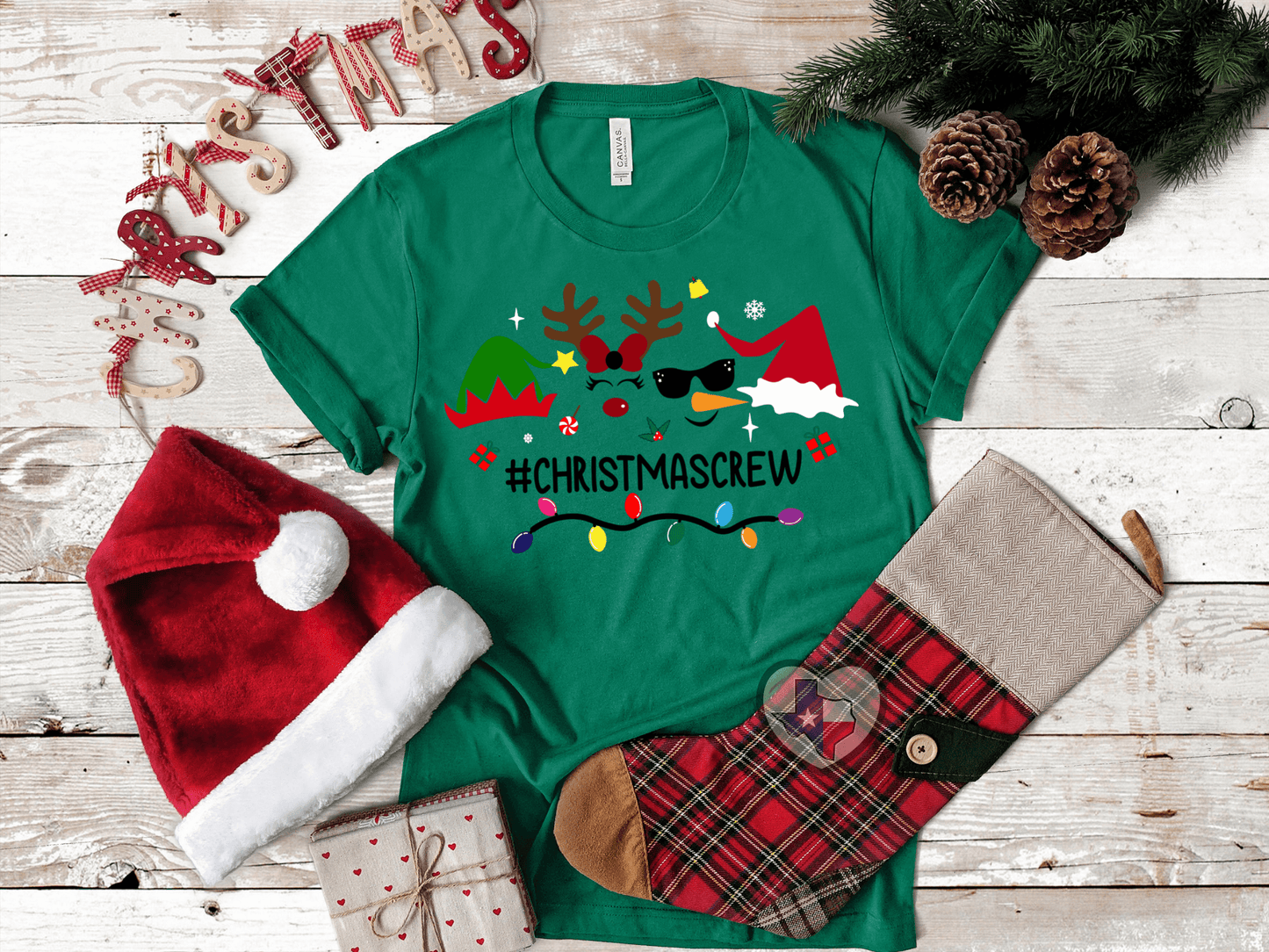 Christmas Crew DTF - Texas Transfers and Designs