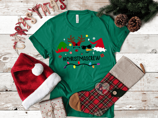 Christmas Crew DTF - Texas Transfers and Designs