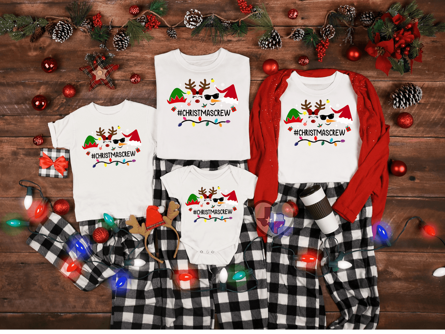 Christmas Crew DTF - Texas Transfers and Designs