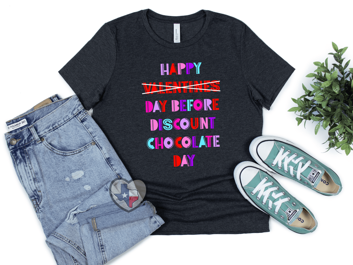Happy Valentines Day Before Half Price Chocolate Day DTF *EXCLUSIVE* - Texas Transfers and Designs