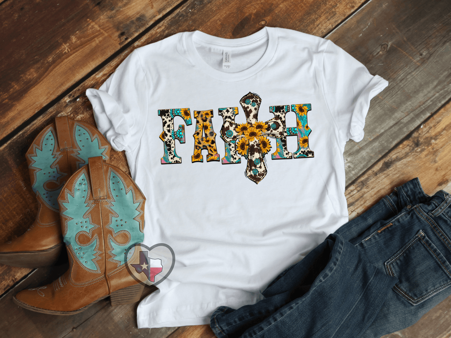 Faith Western DTF - Texas Transfers and Designs