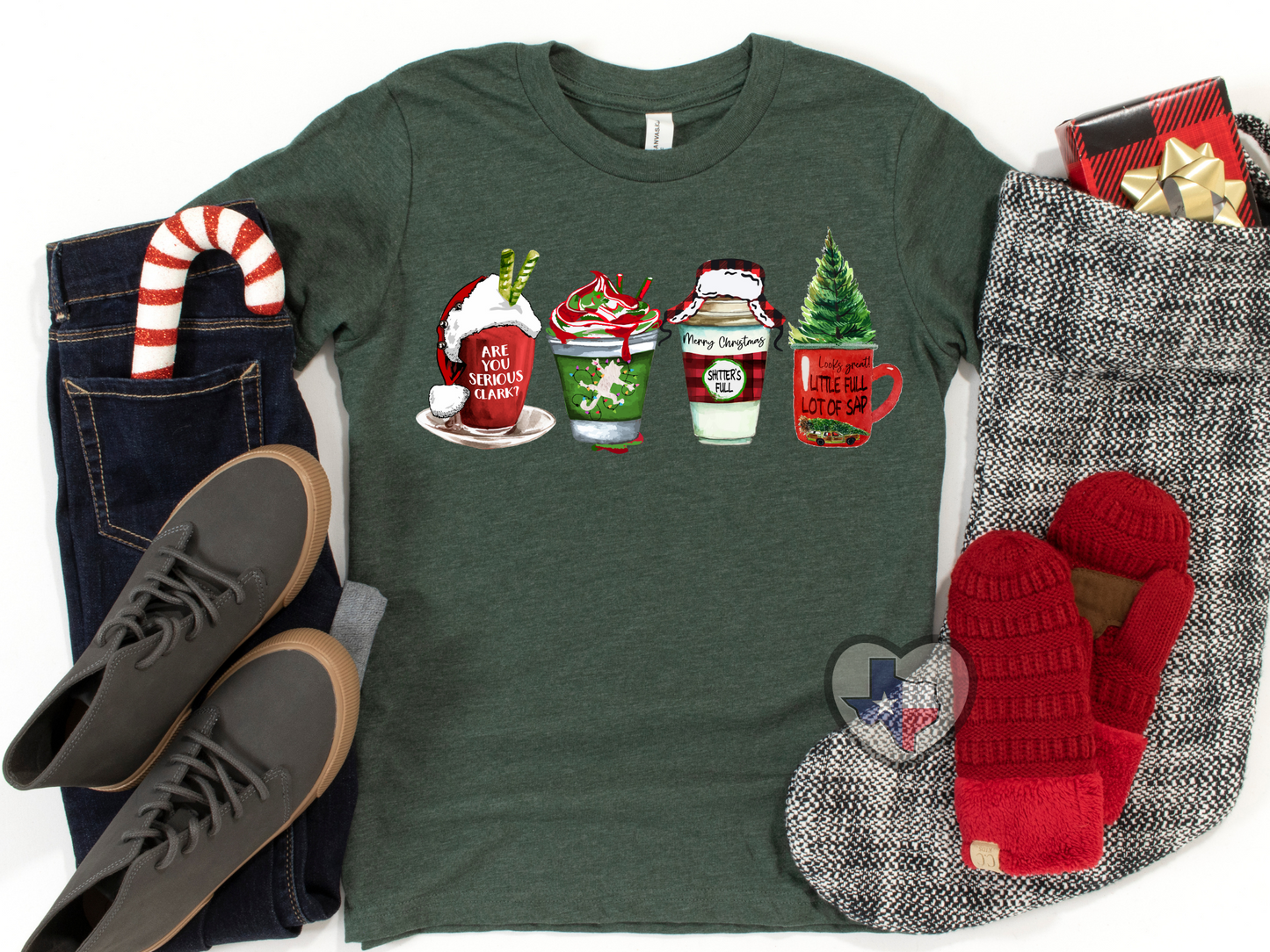 Christmas Vacation Coffees DTF - Texas Transfers and Designs