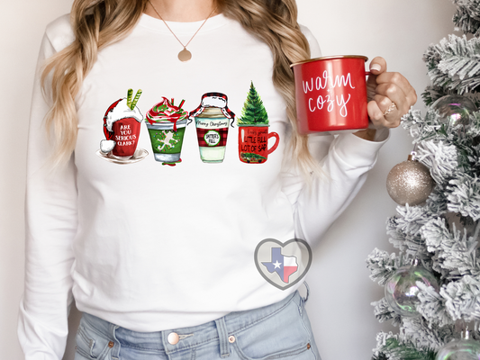 Christmas Vacation Coffees DTF - Texas Transfers and Designs
