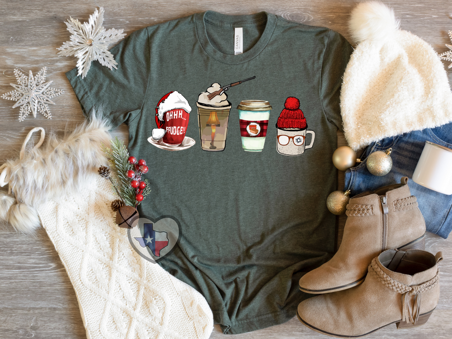 A Christmas Story Coffees DTF - Texas Transfers and Designs