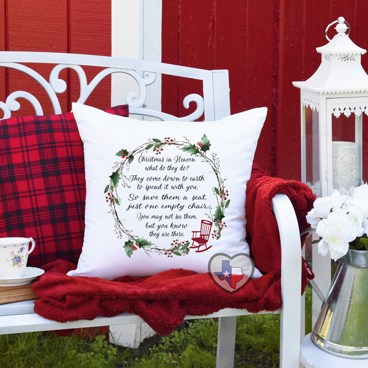 Christmas In Heaven DTF - Texas Transfers and Designs