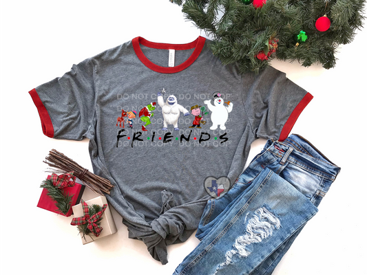 Classic Christmas Friends DTF - Texas Transfers and Designs