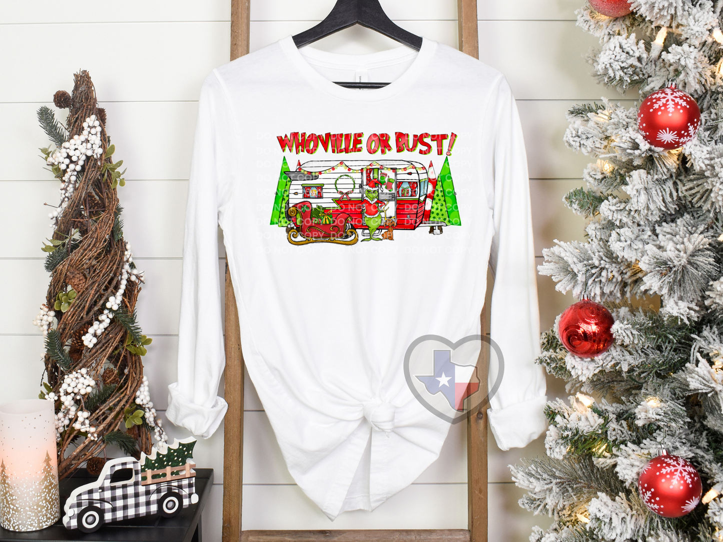 Whoville or Bust DTF - Texas Transfers and Designs