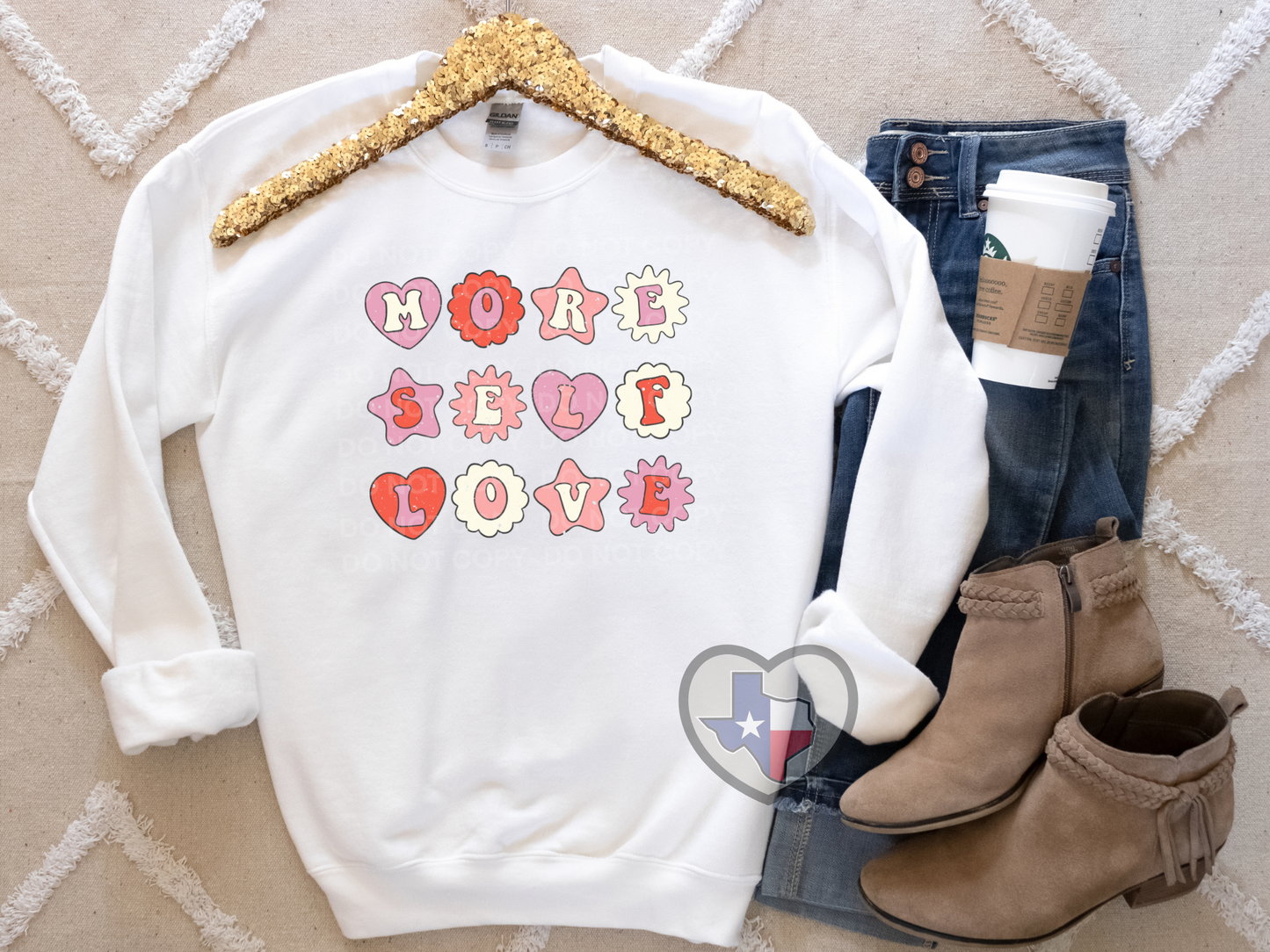 More Self Love DTF - Texas Transfers and Designs