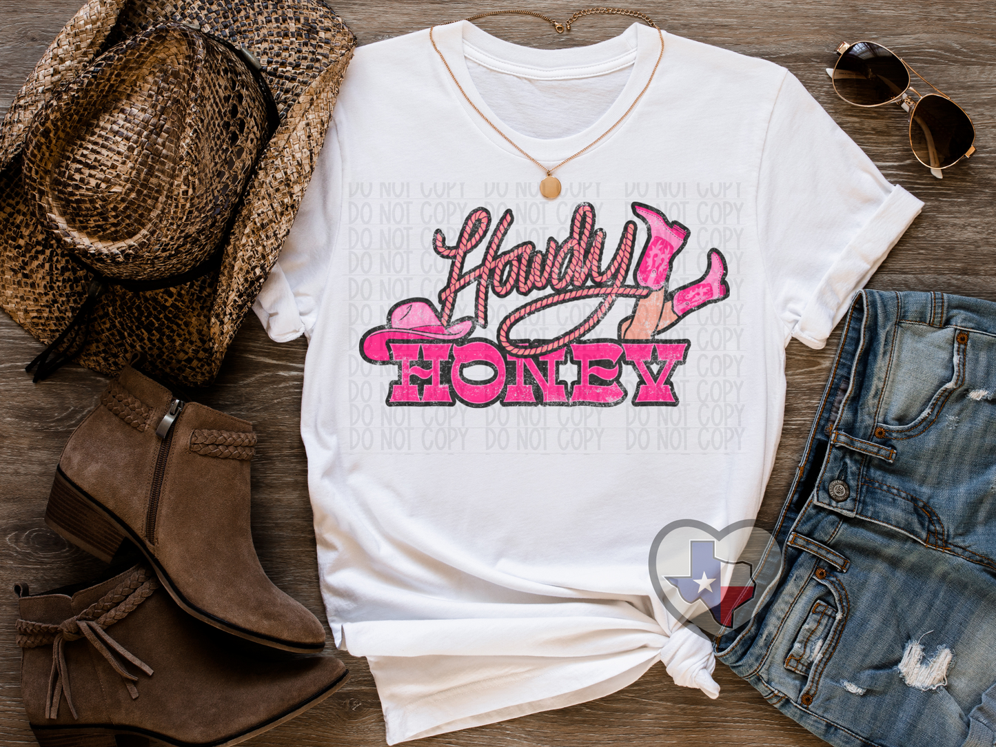 Howdy Honey DTF - Texas Transfers and Designs