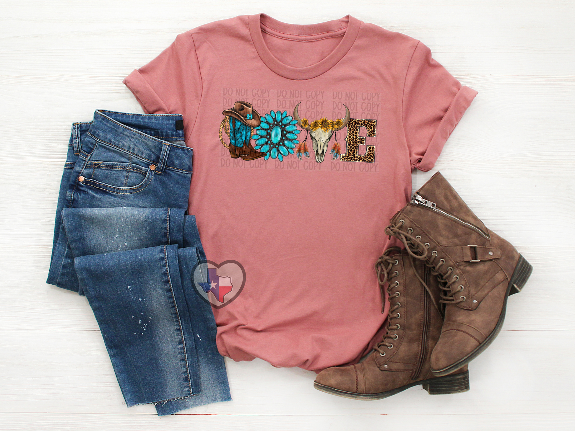 Love Country DTF - Texas Transfers and Designs