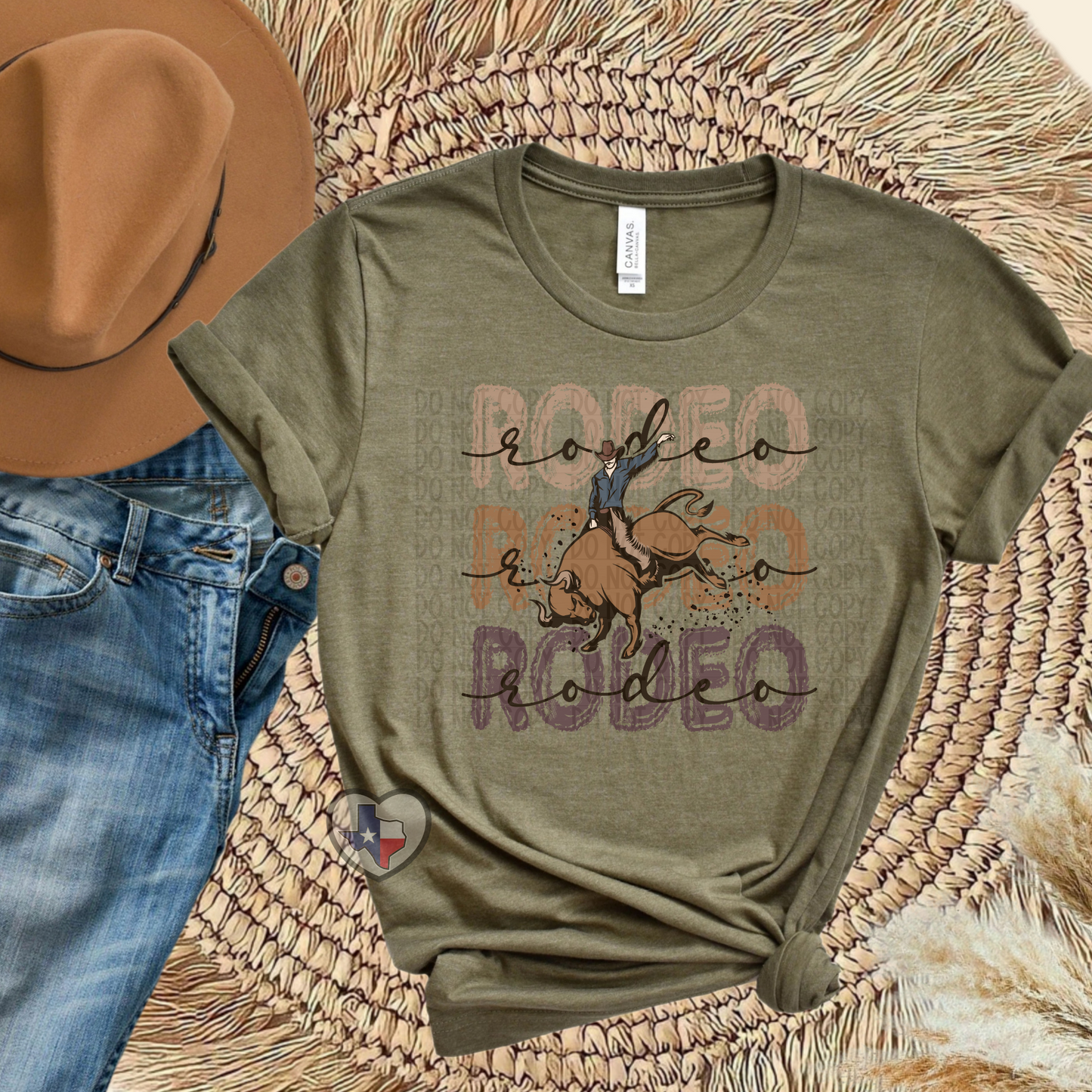 Rodeo Rodeo Rodeo DTF - Texas Transfers and Designs