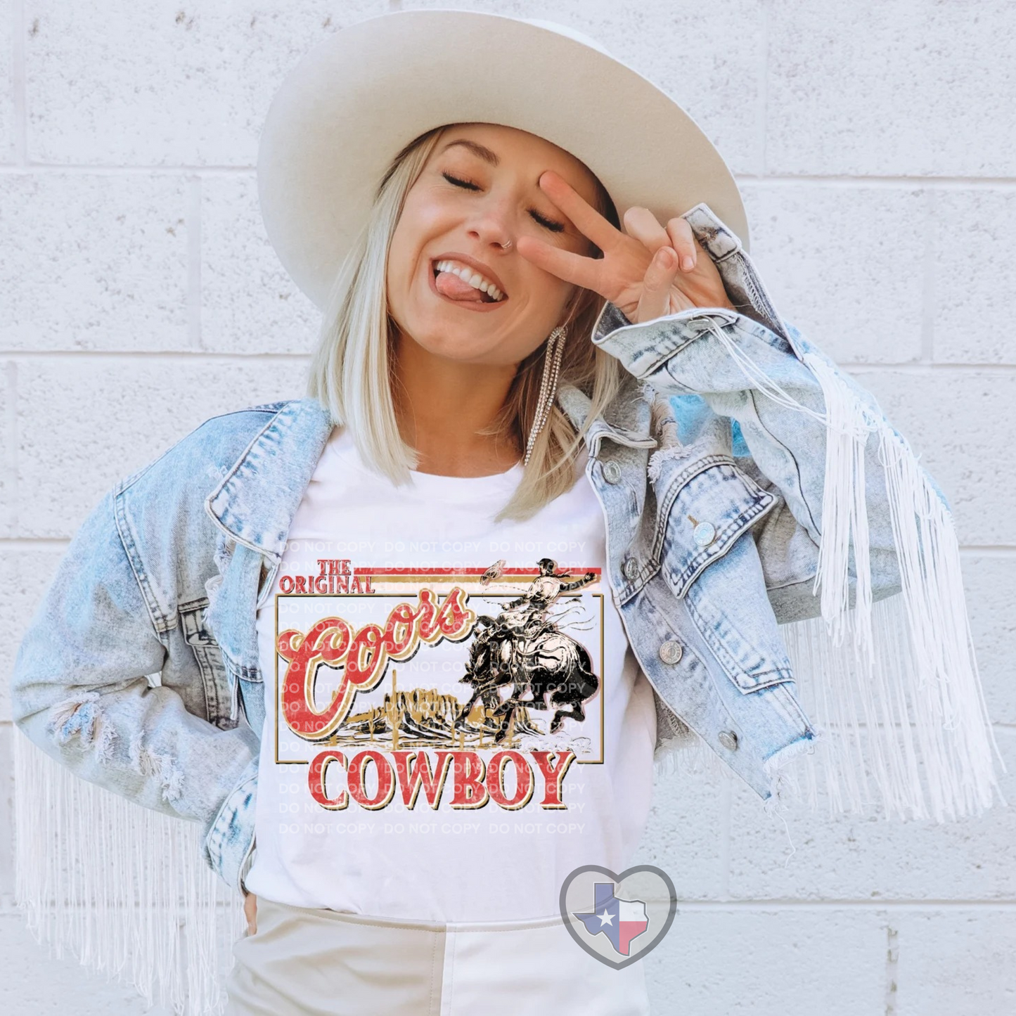 The Original Coors Cowboy DTF